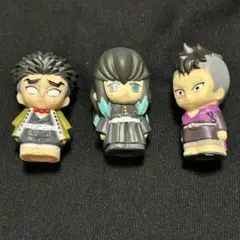 鬼滅の刃 ソフビィ 悲鳴嶼行冥 不死川玄弥 時透無一郎