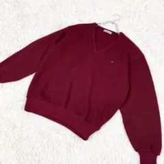 アーノルドパーマー　ニット　セーター　ワインレッド　Lサイズ