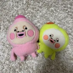 こびとづかん カクレモモジリ スモモノウチ ぬいぐるみ 2体セット
