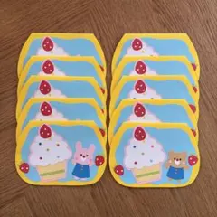 誕生日カード10セット　バースデーカード　保育園　幼稚園