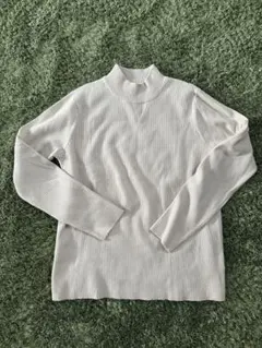 メルティニットタートルネック アイボリー