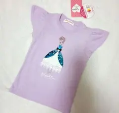 プリンセス 110 ミラクルスパンコール 半袖Tシャツ タグ付き