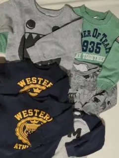 裏起毛長袖 トレーナー ６枚セット　100cm