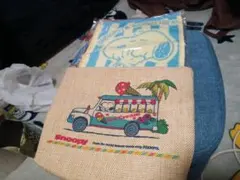 スヌーピー オリジナルポーチ、ハンドタオル