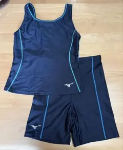 Mizuno 女の子向けセパレート水着　ネイビー　160cm 海水浴　プール
