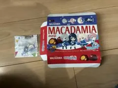プロセカコラボ 明治マカダミアチョコレート※空箱※プロセカアクリルキーホルダー付
