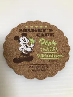 ミッキーマウスコースター