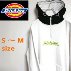 Dickies ディッキーズ 白 デカロゴ パーカー フーディー プルオーバーのサムネイル
