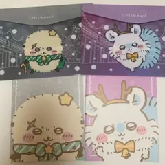 ちいかわ セブンイレブン A5ノート.オリジナルフラットケース モモンガ ラッコ