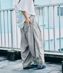 ニコアンド　MODE NORM CORE シャカバルーンポケパンツ Lサイズ