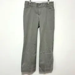 【美脚シルエット】【ラエフ】 センタープレスパンツ フレア グレー　【u41】のサムネイル