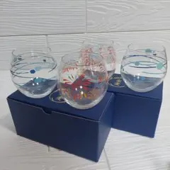 金麦　風鈴グラス　2箱4個セット