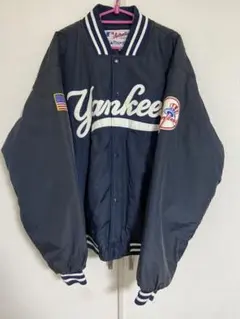 【貴重】90s MLB ニューヨークヤンキース　スタジャン　majestic