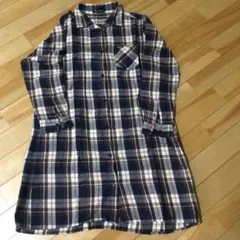 シャツワンピース　ナノユニバース