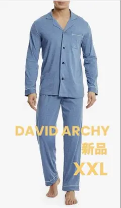 DAVID ARCHY メンズパジャマ　ルームウェア XXL 綿100