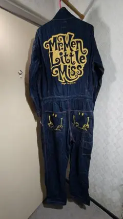 Mr. Men Little Miss デニムオーバーオール アウトドア M