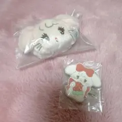 mikko キャミー ふわっとフロッキークリップ マスコットミラー