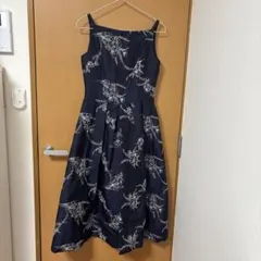 MARIKO KOHGA 花柄刺繍 ドレス38 新品タグ付