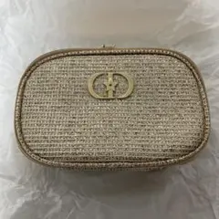 Dior ゴールド 化粧ポーチ 星型ジッパー付き