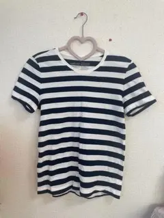 無印　ボーダー　半袖Tシャツ Mサイズ