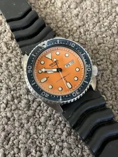 未使用品レベル セイコーダイバー 7548-700C SEIKOでのOH済み JA-0838| セイコー 7548-700C オレンジダイバー 150M セイコーウオッチ