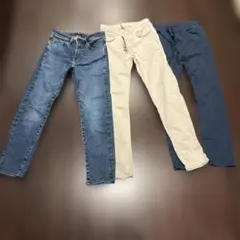 ユニクロ メンズ パンツ 3本
