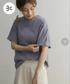 【値下げ】USAコットンロールスリーブTシャツ／アーバンリサーチ ドアーズ