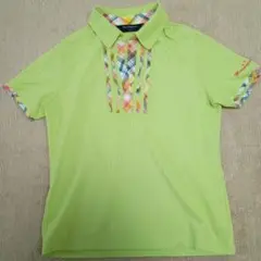 Munsingwear ライムグリーン ポロシャツ M