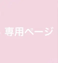 てる様専用ページ