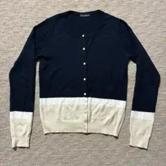 10月末迄価格 Sorridere 長袖カーディガン バイカラー