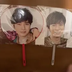 嵐　松本潤　ミニうちわ