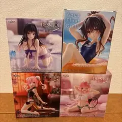 ToLOVEる ララ ナナ 美柑 古手川唯 フィギュア 4点セット