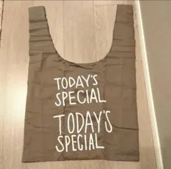 TODAY'S SPECIAL エコバッグ ブラウン