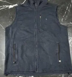 ポロラルフローレン フリースベスト 2XLT ジップベスト 古着 ベターセーター