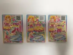 【帯、台紙付き】アイカツスターズ！ カスタードドルチェコーデ 虹野ゆめ
