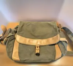 L.L.Bean 90年代 キャンバス×レザー メッセンジャーバッグ