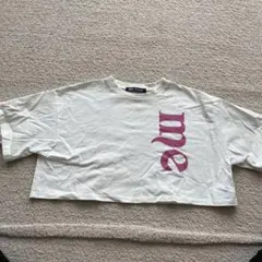 jouetieコラボ　me Jane クロップドTシャツ ホワイト　ショート丈のサムネイル
