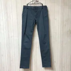 ZARA MAN チノパン ブルーグレー スキニー パンツのサムネイル