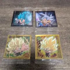 ドラゴンボール超戦士ウエハース　W11 BR×2 SR×2 4枚セット