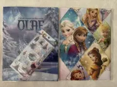 ＊【アナと雪の女王】ファイル 3枚/シール
