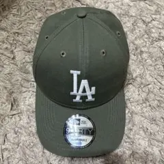 New Era LAロゴ オリーブキャップ