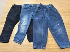 男子用 ジーンズ 100cm 3枚セット