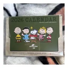 スヌーピー 卓上カレンダー 2026