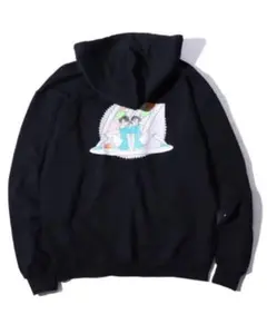 ★新品★フルーツオブザルーム×火曜び イラストパーカー ブラック/M