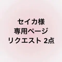セイカ様 リクエスト 2点 まとめ商品