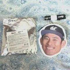 千葉ロッテマリーンズ 荻野貴司 顔型ポーチ