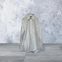 【CHOYA SHIRT FACTORY】ワイシャツ/38-80/ホワイト 長袖