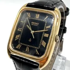 新品電池交換済80年代製オールドSEIKO諏訪シャリオ高グレードクォーツ タンク 新品電池交換済80年代製オールドSEIKO諏訪シャリオ高グレードクォーツ