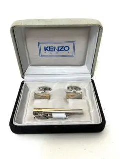 KENZO ケンゾー　カフス　タイピン　シルバー　ゴールドのサムネイル