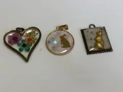レジンアクセサリーパーツ（ハンドメイド）